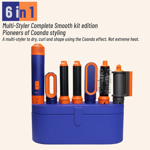6-in-1 Professional Hot Air Hair Styler & Smoothing Dryer