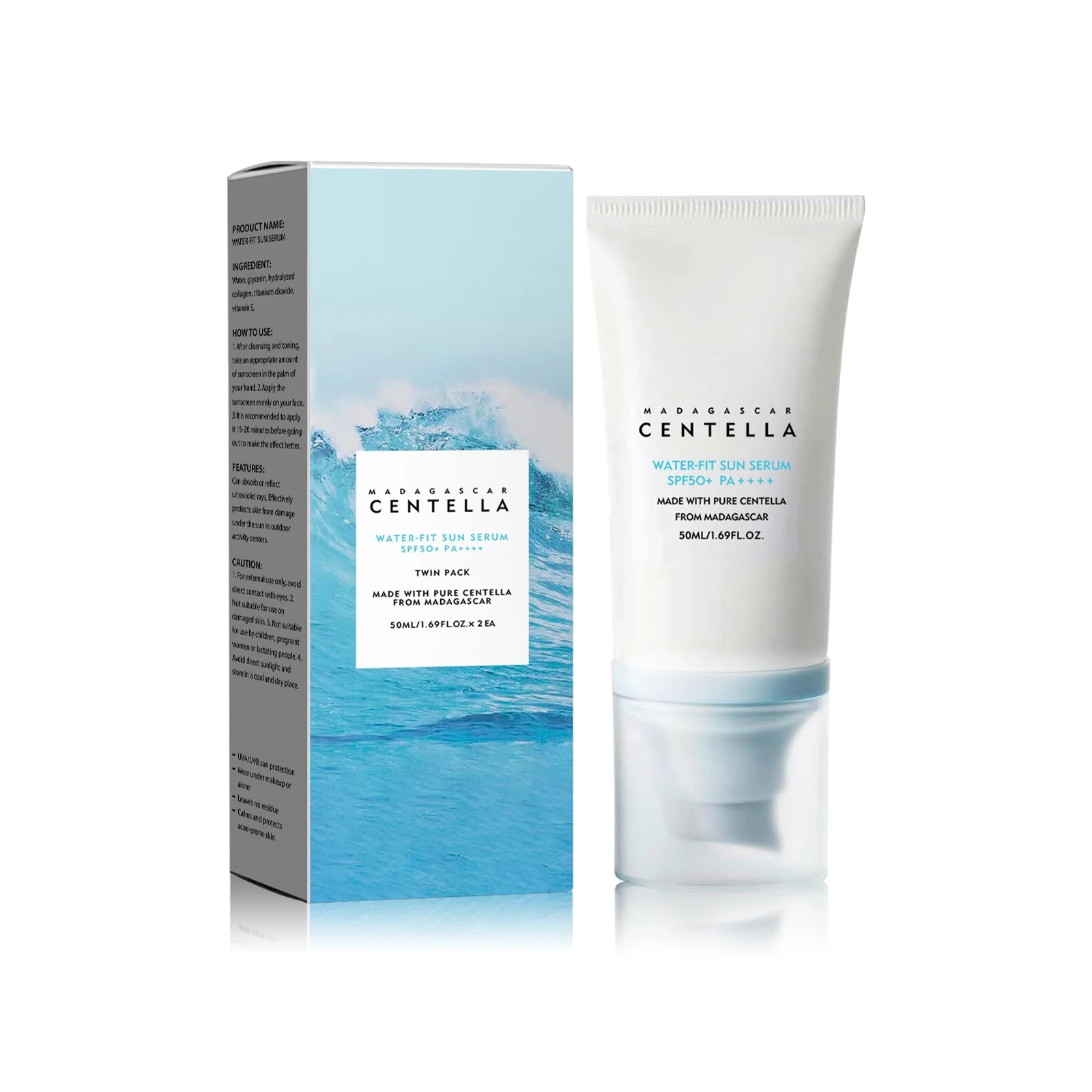 SKIN1004 – Hyalu-Cica Water-Fit Sun Serum SPF 50ml